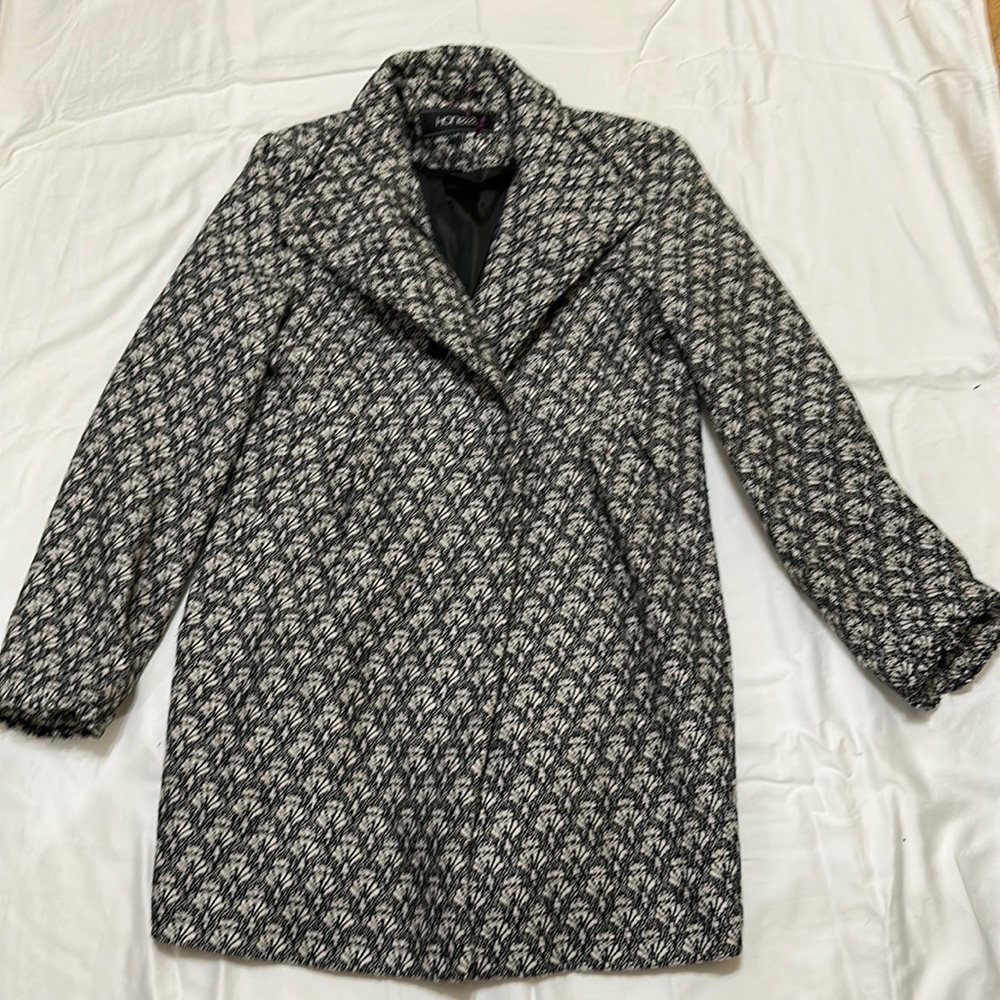 Black and white coat/jacket